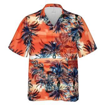 Hawaiian Camp Collar Short Sleeve Button-Down Shirt Tropical Land | Newhawaiianshirts