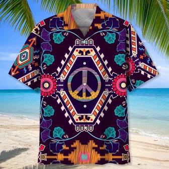 Hippie Bohemian Hawaii Shirt, All Over Print Hawaiian Hippie Shirt, Hippie Gifts For Him, Her, Hawaiian Hippie | Newhawaiianshirts DE