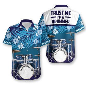 I Am A Drummer Personalized Hawaiian Aloha Shirts | Newhawaiianshirts