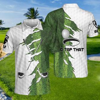 I'd Tap That Golf Polo Shirt, Shirt For Golfer, Men Golf Shirt, To My Golfer Son, Dad Coolspod - Monsterry UK