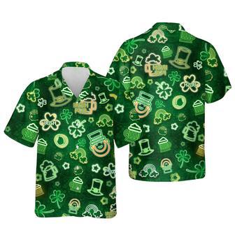 Irish Pub St Patrick's Day Hawaiian Shirt, Beer Lover Shamrock St Patty's Beach Shirts, Gift For Him | Newhawaiianshirts UK