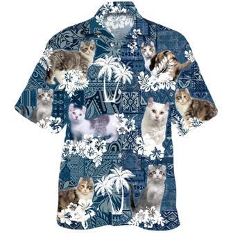 Kinkalow Hawaiian Shirt, Cat Hawaiian Shirt, Animal Hawaiian Shirts For Travel Summer, Cat Lover Gift | Newhawaiianshirts AU