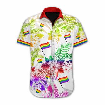 Lgbt Pride Love Is Love Vivid Design Hawaiian Shirt | Newhawaiianshirts AU