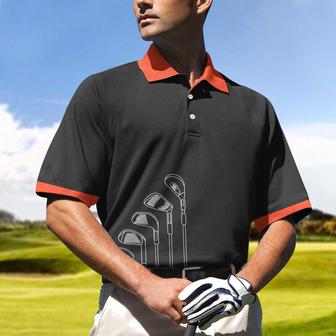 Life Is Full Of Important Choices Golf Clubs Polo Shirt, Black Golfing Polo Shirt, Best Golf Shirt For Men Coolspod - Monsterry