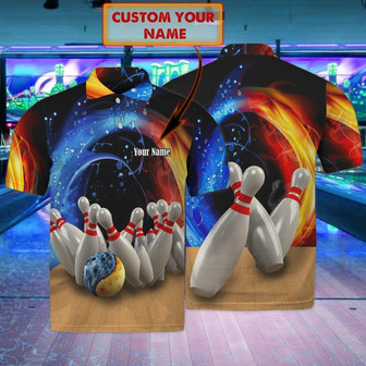 Love Bowling Polo Shirt Gift For Bowling Player - Monsterry