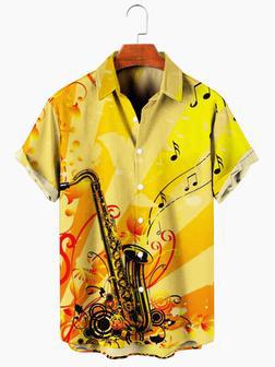 Music Hawaiian Shirt, Music Lover Hawaii Shirt, Gift For Music Fans | Newhawaiianshirts DE