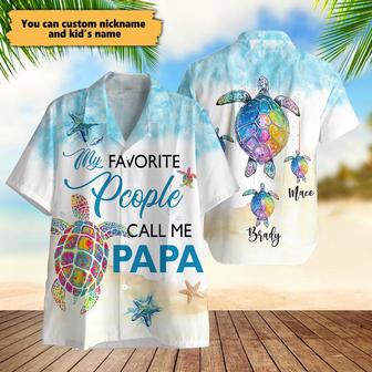 My Favorite People Call Me Papa Hawaiian Shirt | Newhawaiianshirts UK