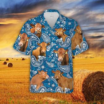 Paisley Pattern Limousin All Over Printed Hawaiian Shirt | Newhawaiianshirts UK