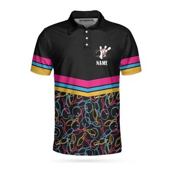 Personalized Bowling Team Custom Polo Shirt, Customized Bowling Shirt For Bowlers, Colorful Bowling Shirt Coolspod - Monsterry