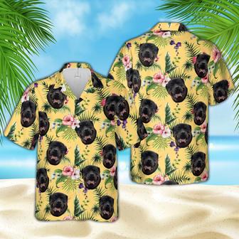 Personalized Flower Face Pattern Hawaiian Aloha Shirts | Newhawaiianshirts