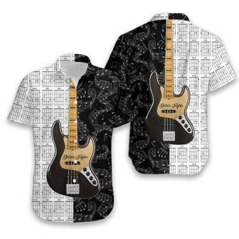 Personalized Name Guitar Hawaiian Aloha Shirts | Newhawaiianshirts