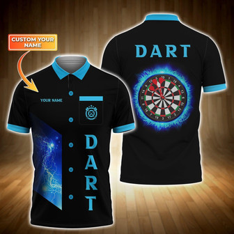 Personalized Polo Shirt Gifts For Darts Lovers Perfect Darts Player Outfit - Monsterry