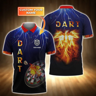 Personalized Polo Shirt Perfect Darts Player Outfit Gifts For Darts Lovers - Monsterry