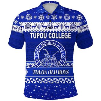 Personalized Tupou College Toloa Old Boys Christmas Polo Shirt - Monsterry AU