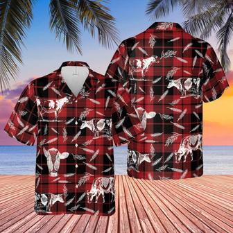 Plaid Pattern Holstein All Over Printed Hawaiian Shirt | Newhawaiianshirts AU