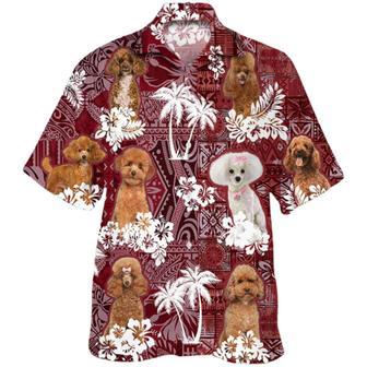 Poodle Hawaiian Shirt, Dog Hawaii Shirt Short Sleeve | Newhawaiianshirts AU