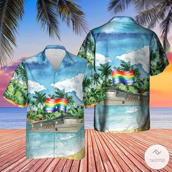 Pride Hawaiian Shirt, Us Cruise Happy Pride Month Lgbtq Hawaiian Shirts | Newhawaiianshirts CA