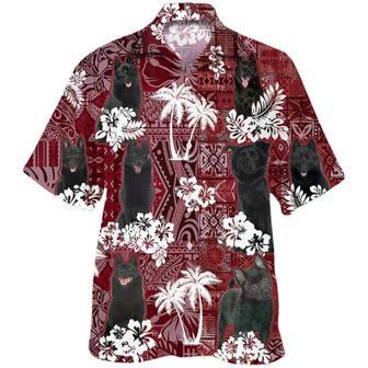 Schipperke Hawaiian Shirt, Cute Hawaii Shirt Short Sleeve | Newhawaiianshirts AU