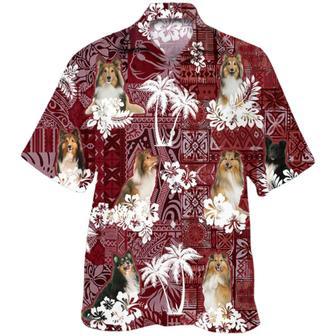 Shetland Sheepdog Hawaiian Shirt | Newhawaiianshirts UK