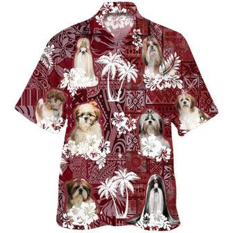 Shih Tzu Hawaiian Shirt, Best Gift For Dog Lovers | Newhawaiianshirts DE