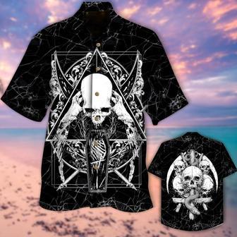 Skull Of The Death All Over Printed Hawaiian Shirt | Newhawaiianshirts DE