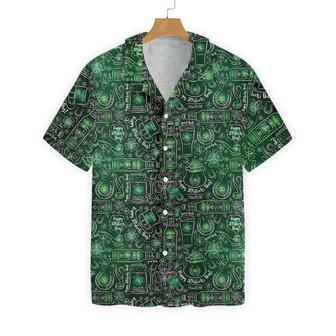 St. Patrick's Day Hawaii Shirt, Vintage Irish Hawaiian Shirt, St. Patty's Day Aloha Beach Shirt, Gift For Him | Newhawaiianshirts AU