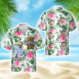 Summer Best Dad Ever Personalized Hawaiian Aloha Shirts - Gift For Father's Day | Newhawaiianshirts UK