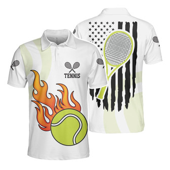 Tennis Lover Polo Shirt For Men, Perfect Gift For Tennis Lovers - Monsterry