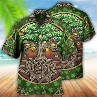 Tree Of Life Irish Happy Patrick's Day Hawaiian Hawaii Shirt | Newhawaiianshirts