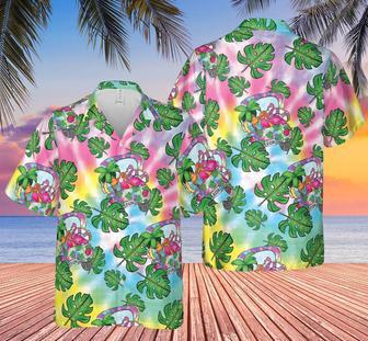 Truck Flamingo Summer Hawaiian Shirt | Newhawaiianshirts AU