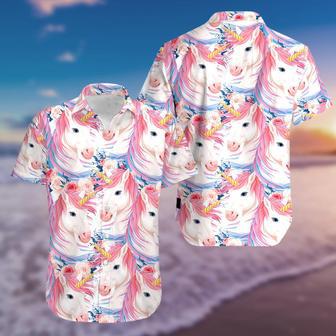 Unicorn Flower Magical Aloha Hawaiian Shirts | Newhawaiianshirts DE