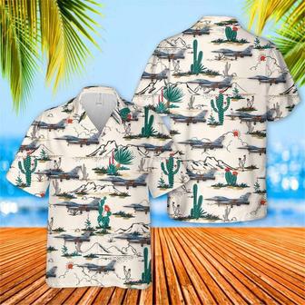 Us Air Force Hawaiian Shirt, Arizona Fighter Wing General Dynamics Block Fighting Falcon 88-0156 Hawaiian Shirt | Newhawaiianshirts AU