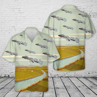 Us Air Force Hawaiian Shirt, Usaf Thunderbolt Ii Fighter Squadron, Fighter Wing, Connecticut Hawaiian Shirt | Newhawaiianshirts DE