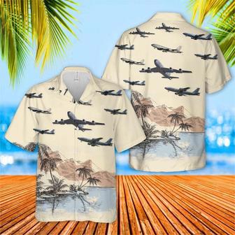 Us Air Force Hawaiian Shirt, Nebraska Boeing Stratotanker 59-1495 Hawaiian Shirt | Newhawaiianshirts AU