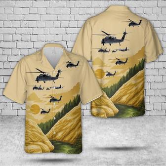 Us Air Force Hawaiian Shirt, Us Air Force California Rescue Wing Pave Hawks And Combat King Ii's Hawaiian Shirt | Newhawaiianshirts DE