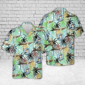 Us Air Force Hawaiian Shirt, Us Air Force Test And Evaluation Squadron Ryan Firebee Drone Tom Cat Hawaiian Shirt | Newhawaiianshirts UK