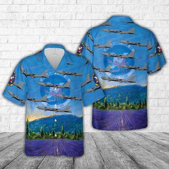 Us Air Force Hawaiian Shirt, Us Air Force Flight Test Squadron Boeing Stratofortress 60-0034 Hawaiian Shirt | Newhawaiianshirts