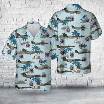 Us Air Force Hawaiian Shirt, Us Air Force Puerto Rico Starfighter Tactical Fighter Squadron Hawaiian Shirt | Newhawaiianshirts UK