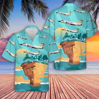 Us Air Force Hawaiian Shirt, Usaf Convair Delta Dart Fighter Interceptor Squadron Hawaiian Shirt | Newhawaiianshirts AU