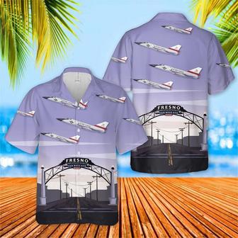 Us Air Force Hawaiian Shirt, Usaf Convair Delta Dart Fighter Squadron California Hawaiian Shirt | Newhawaiianshirts DE