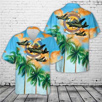 Us Air Force Hawaiian Shirt, Hurlburt Field, Florida, Us Air Force Special Operations Squadron Lockheed Combat Talon Ii Hawaiian Shirt | Newhawaiianshirts DE