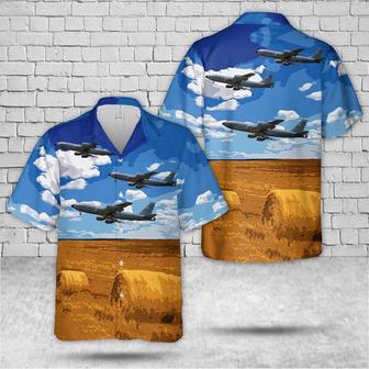 Us Air Force Hawaiian Shirt, Nebraska Air Refueling Squadron Boeing Stratotanker Hawaiian Shirt | Newhawaiianshirts AU