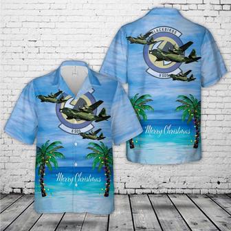 Us Air Force Hawaiian Shirt, Hurlburt Field, Florida, Us Air Force Special Operations Squadron Lockheed Combat Talon Ii Christmas Hawaiian Shirt | Newhawaiianshirts DE