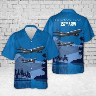 Us Air Force Hawaiian Shirt, Usaf New Hampshire Ang Arw New Hampshire Hawaiian Shirt | Newhawaiianshirts CA