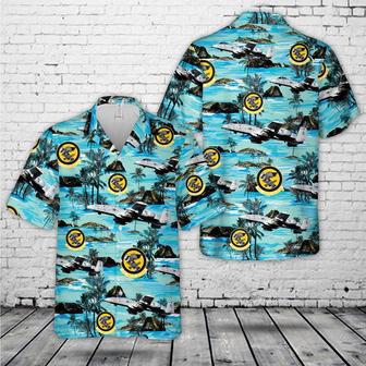 Us Air Force Hawaiian Shirt, Us Air Force Idaho Fighter Squadron, Wing, Fairchild Republic Thunderbolt Ii (Sn 78-0703) Hawaiian Shirt | Newhawaiianshirts AU