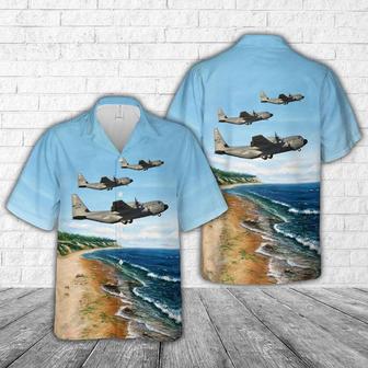 Us Air Force Hawaiian Shirt, Us Air Force Lockheed Martin Hercules 96-5302 Hurricane Hunter Hawaiian Shirt | Newhawaiianshirts DE