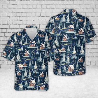 Us Navy Hawaiian Shirt, Us Navy Blue Angels #6 Christmas Hawaiian Shirt, Military Hawaiian Shirt | Newhawaiianshirts CA