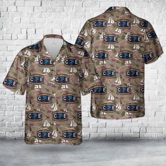 Us Navy Hawaiian Shirt, Us Navy Seabee Construction Electrician Ce Hawaiian Shirt, Military Hawaiian Shirt | Newhawaiianshirts CA