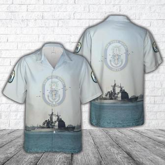 Us Navy Hawaiian Shirt, Us Navy Uss Port Royal Ticonderoga-Class Guided Missile Cruiser Hawaiian Shirt | Newhawaiianshirts CA