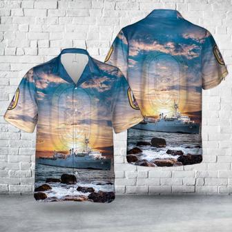 Us Navy Hawaiian Shirt, Us Navy Uss Pensacola Hawaiian Shirt, Military Hawaiian Shirt | Newhawaiianshirts CA